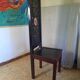 Chaise japonaise dossier haut