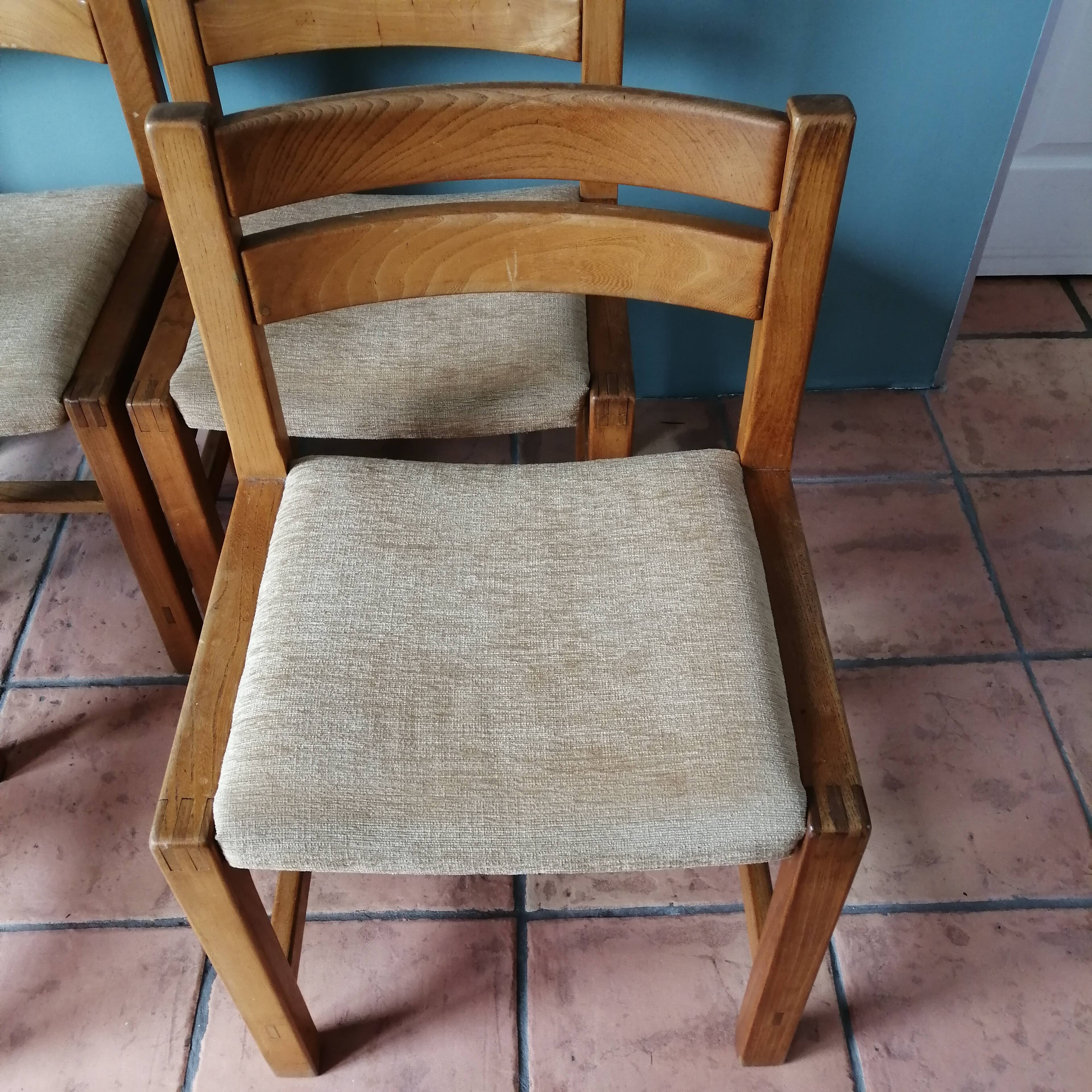 4 homemade chairs Regain