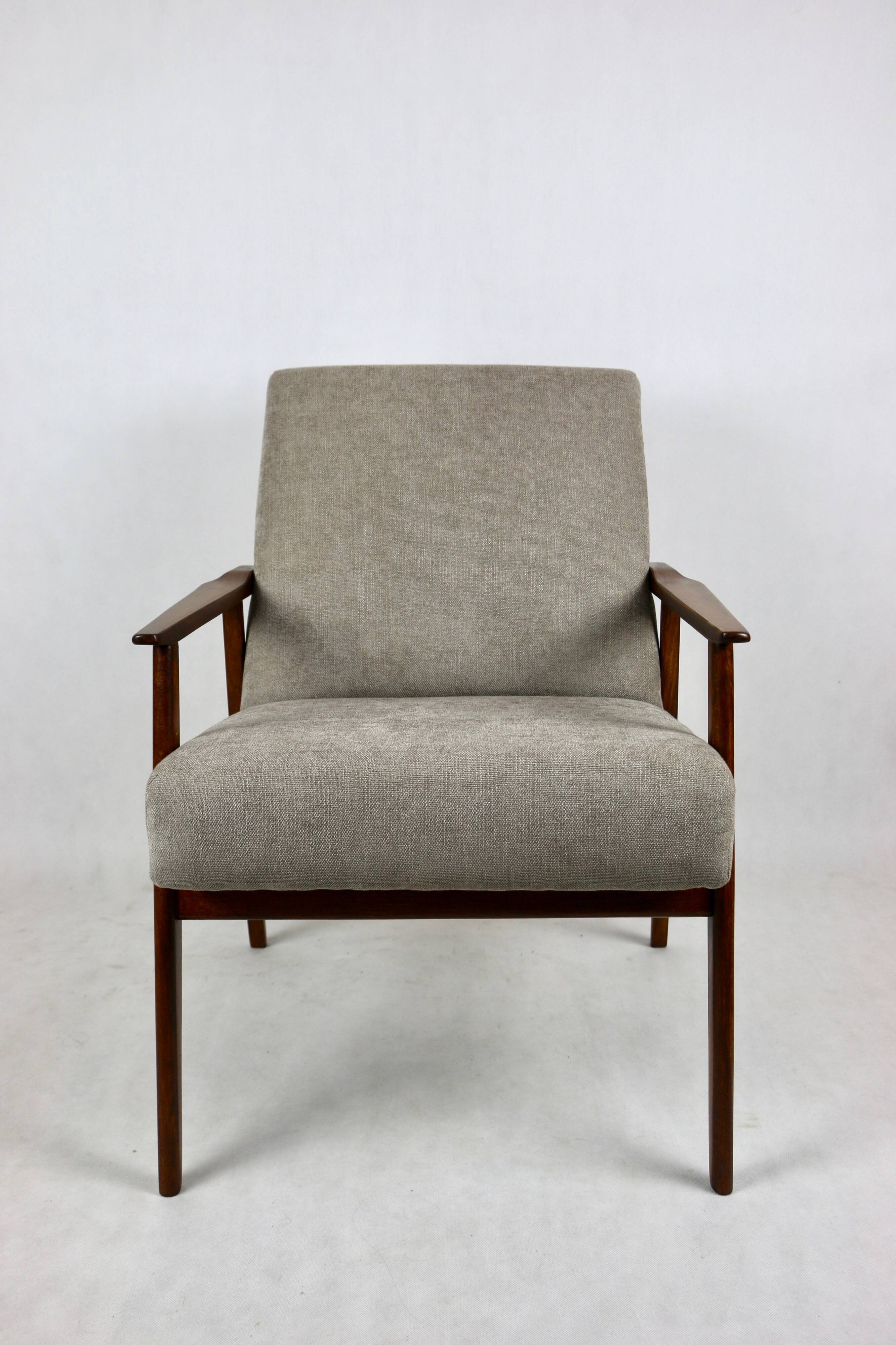 Beige Easy Chair, 1970s