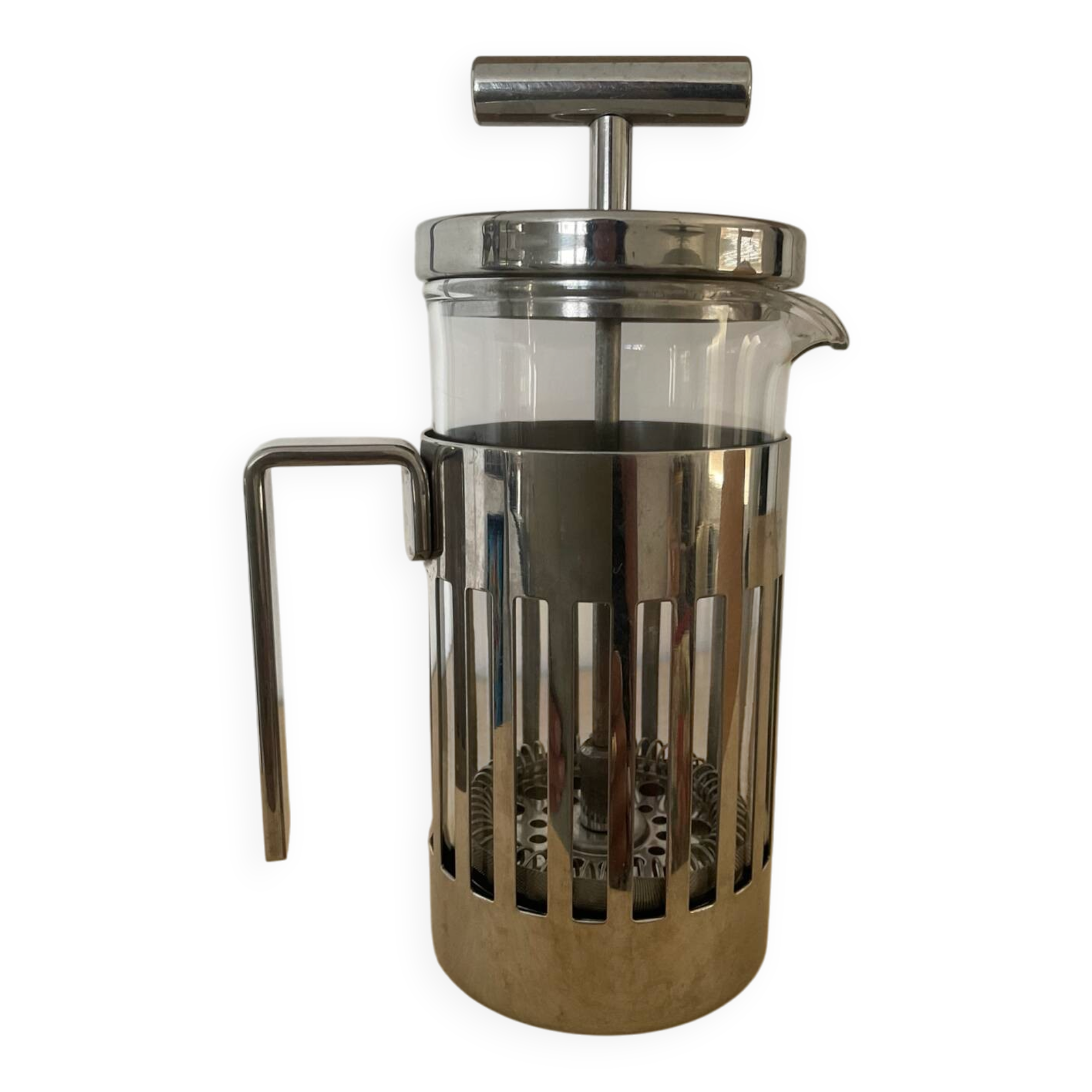 Aldo Rossi French press coffee maker for Alessi Italy