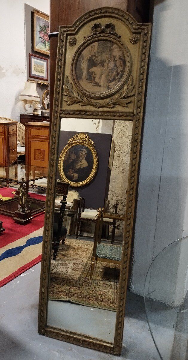 Narrow Trumeau Louis XVI Style