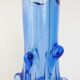 Vase en verre bleu 1960