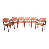 According to Tatra Pravenec: Set of 6 modular armchairs, 20th century