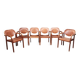 According to Tatra Pravenec: Set of 6 modular armchairs, 20th century