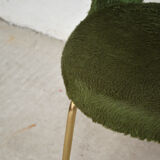 Pair of green Pelfran chairs