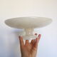 Compotier, flat on alabaster pedestal, 1960