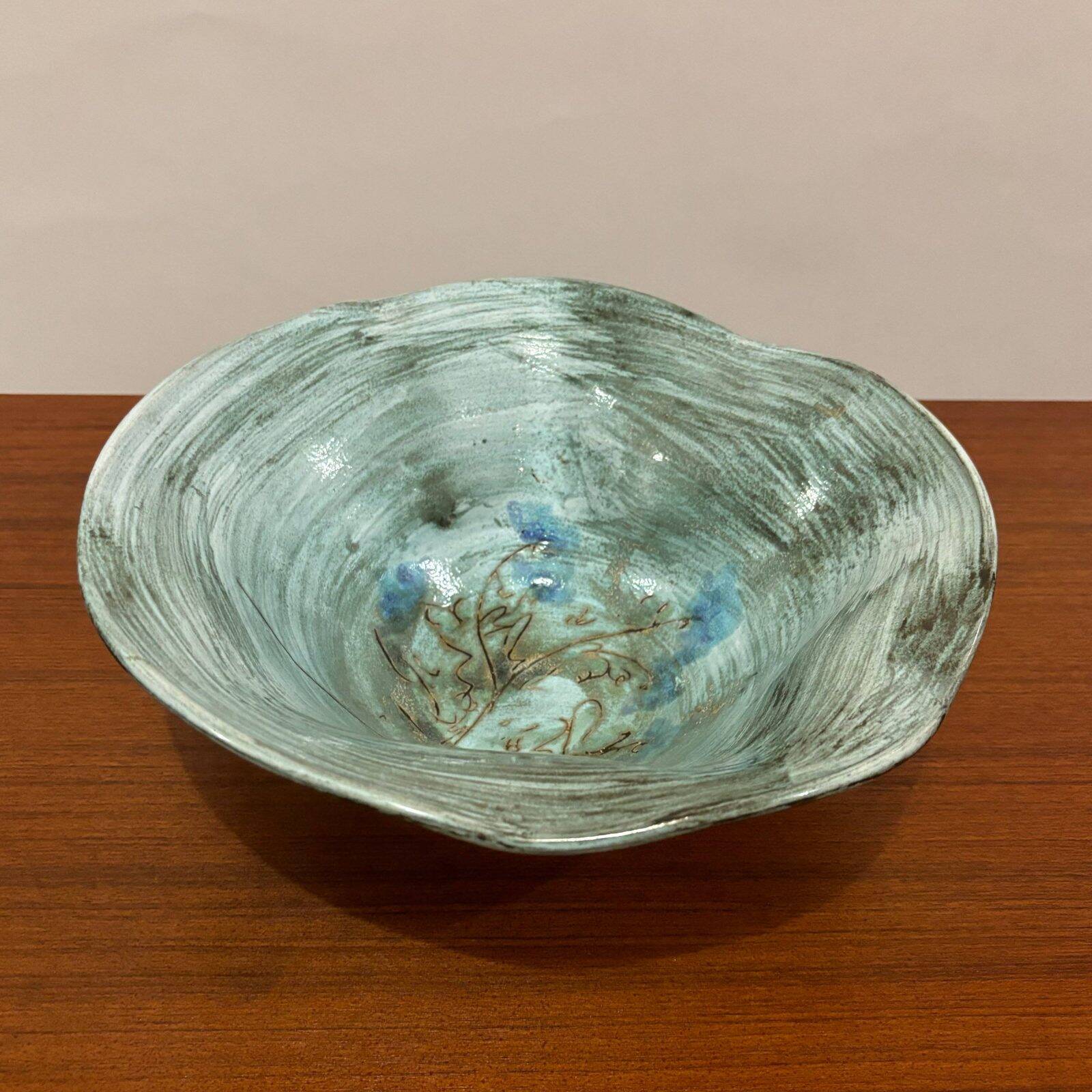 Ceramic plate from Vallauris