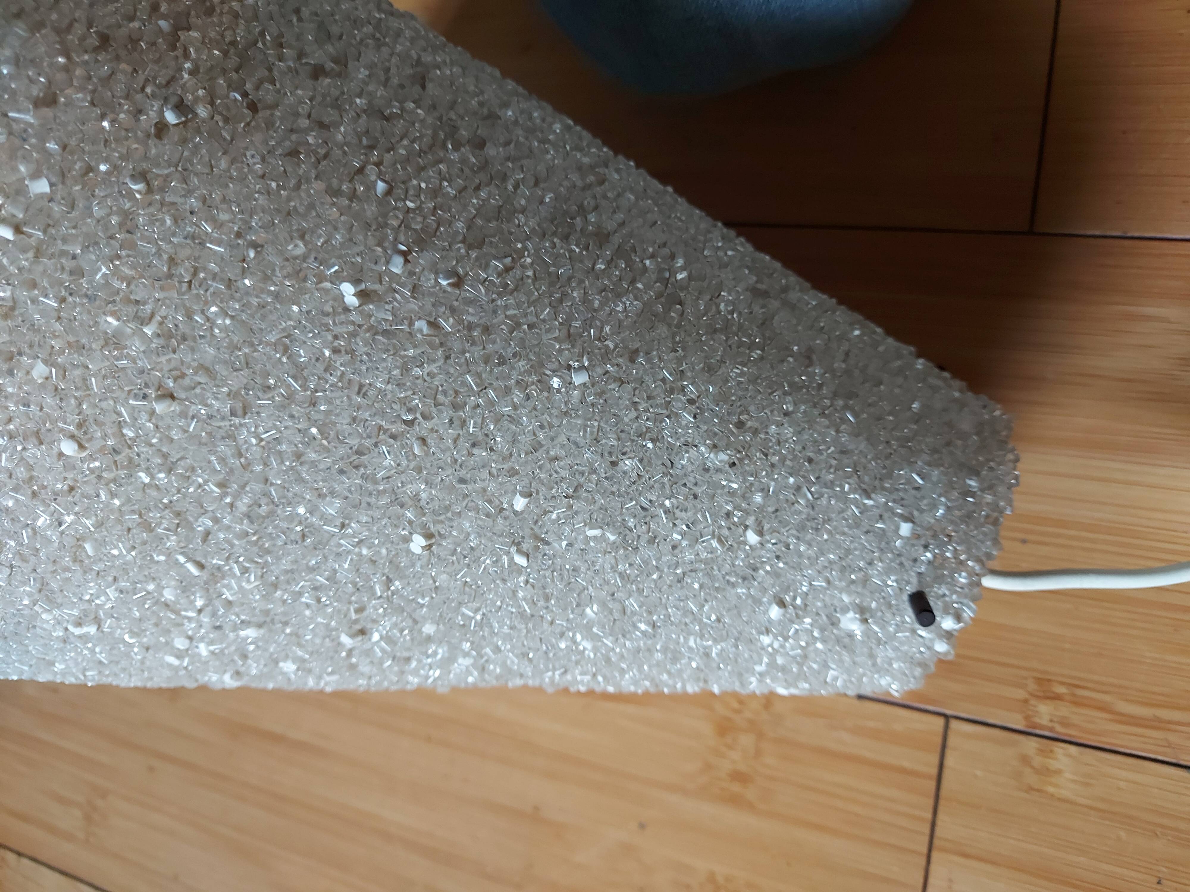 Vintage hanging in perspex