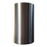 Brushed stainless steel wine cooler – Vintage sleek design