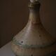 Modern Danish decorative table lamp in stoneware with flared base, Denmark, 1960s.
