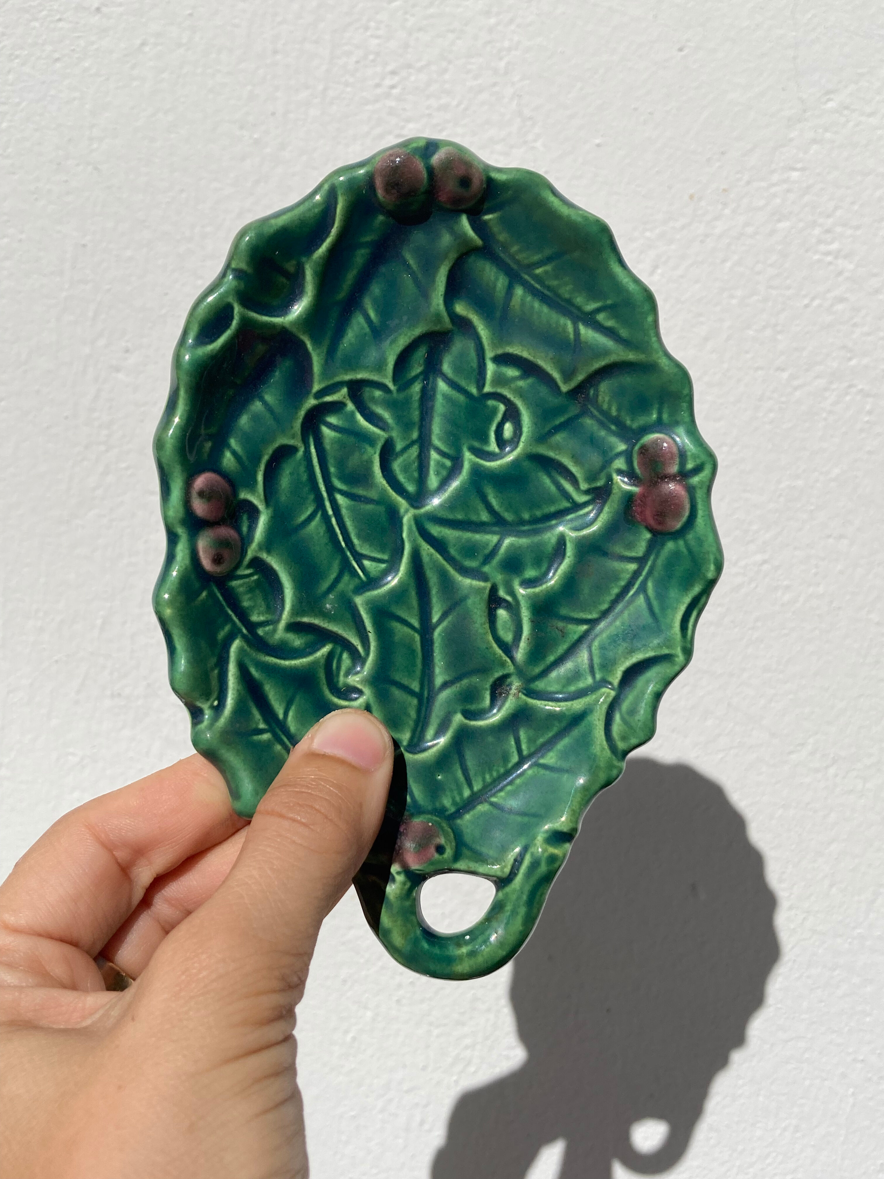 Holly slip cup - vintage ceramic