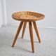 Rattan stool by Jan Kalous for Úluv 1960s