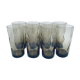 Lot de 8 verres Luminarc en verre fumé