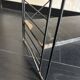 Etagère vintage 1950 tomado sur pieds design A.Dekker noire - 84 x 25 cm