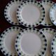 10 dessert plates faience of Sarreguemines