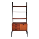 Adjustable wooden floor shelf, Louis Van Teeffelen - 1960