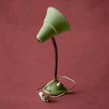 Metal and brass cocotte desk lamp - 1950