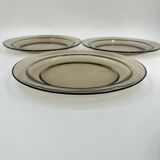 Arcopal smoked glass set