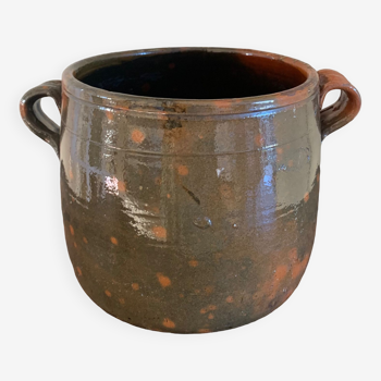 Large Vallauris ceramic pot