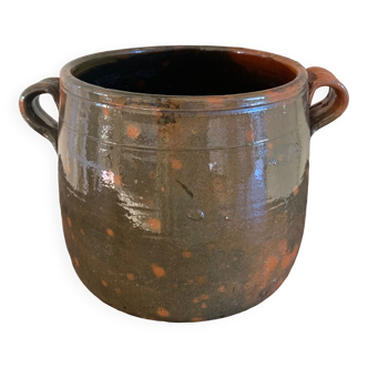 Large Vallauris ceramic pot