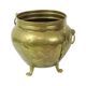 Antique French Jardinière Flower Pot Brass Early 20th Century
