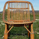3 fauteuils en rotin, France années 60