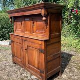 Old 18th century 2-part solid oak dresser