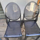 Pair of chairs Victoria Ghost P Starck ed Kartel