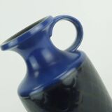 1970s ceramic vase keruska "azur" decor model 101 handmade germany