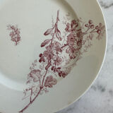 Terre de fer dessert plate