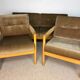 D-Bed sofa and two vintage armchairs from the 70s/80s.