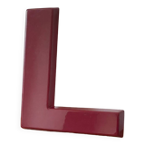 Sign Letter L in Vintage PLEXIGLAS