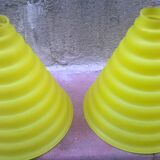 Paire de lampadaires vintage