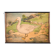 Poster "goose" lithography Karl Jansky, Böhmen 1897