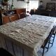 Tablecloth and 10 napkins with bedding