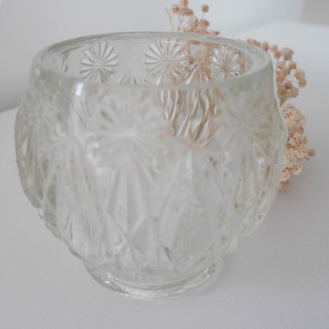 Avon glass vase