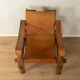 Brutalist Vintage Safari Armchair