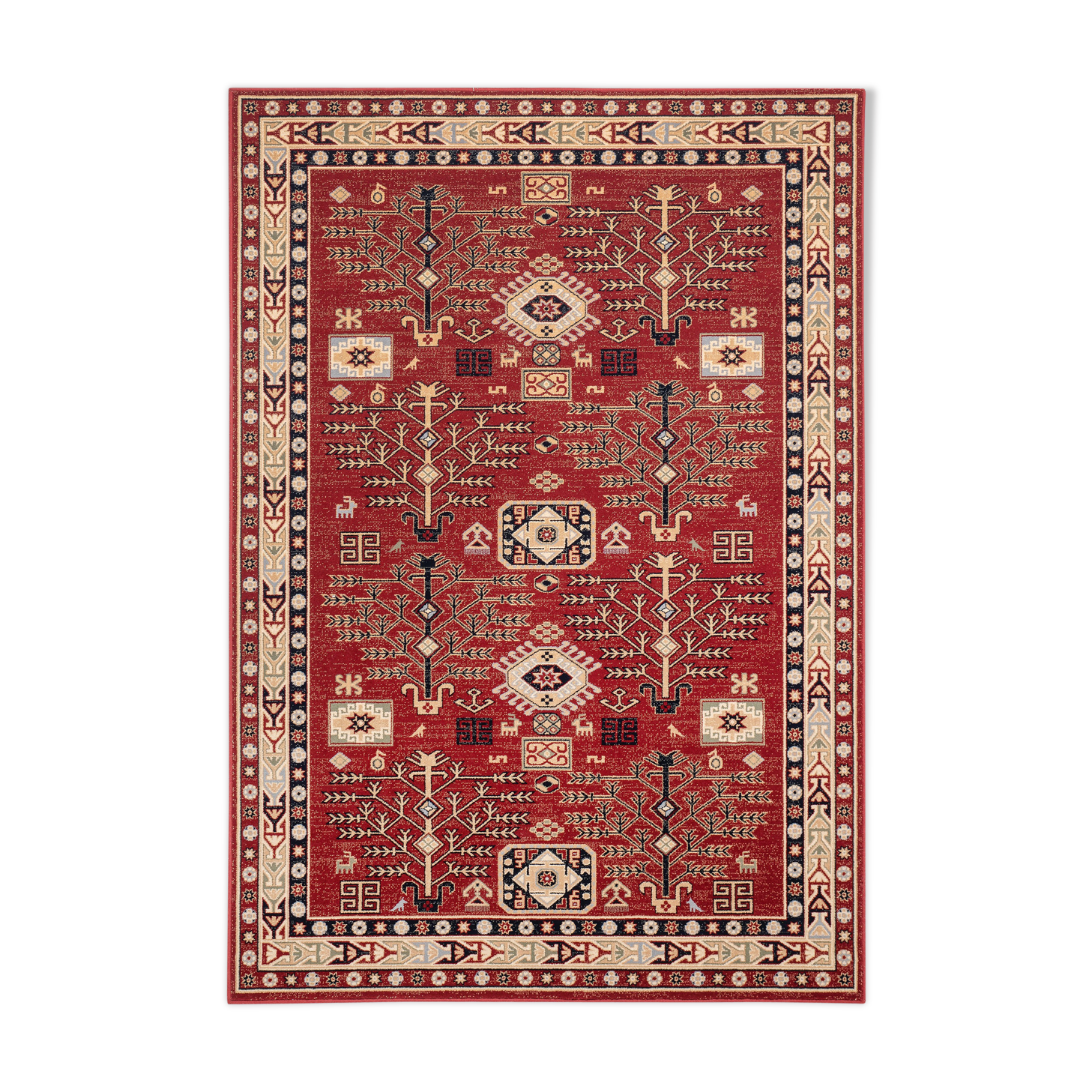 Red Ethnic Carpet 2x3 m Orient ENNY