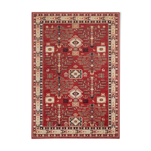 Tapis ethnique rouge 200x300 cm