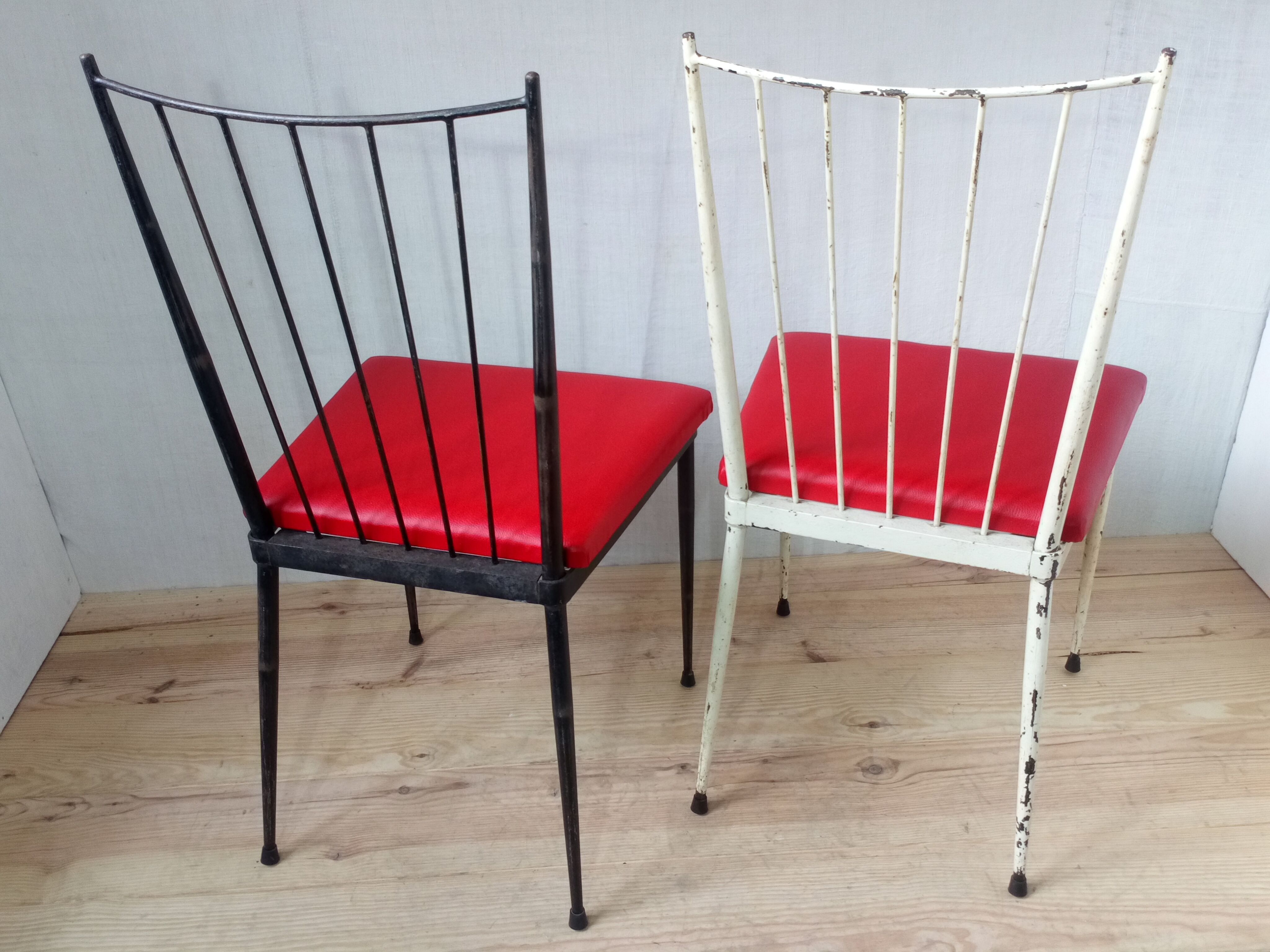 Paire de chaises de Colette Gueden 1950