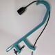 Designer desk lamp model O10 turquoise blue by Guillaume Delvigne for Specimen Editions