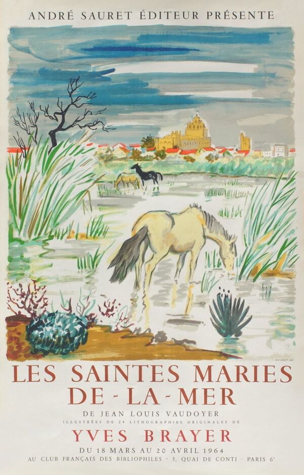 Affiche Yves Brayer 1964