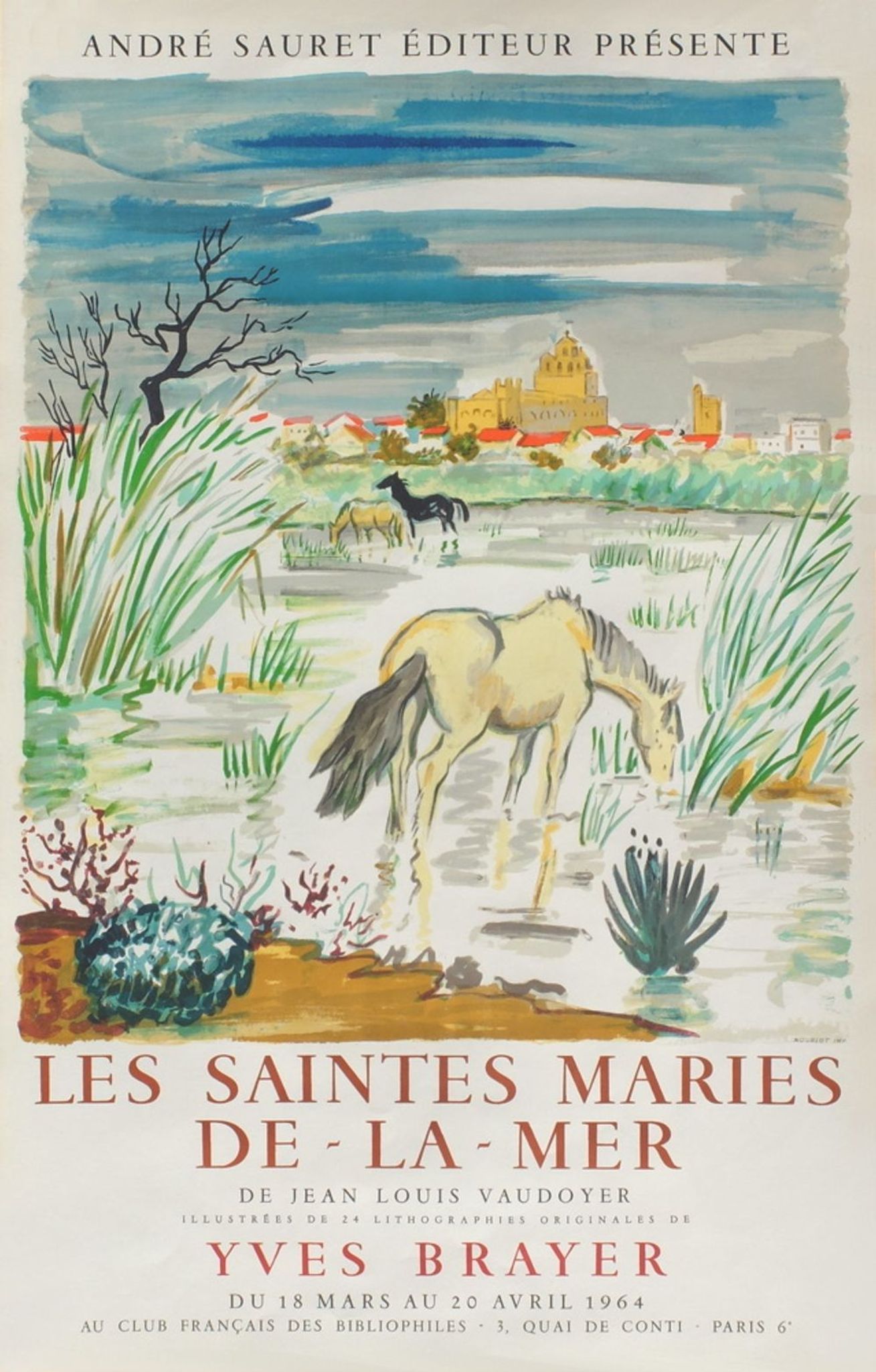 Poster Yves Brayer 1964