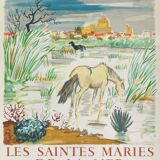 Affiche Yves Brayer 1964