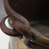 Antique French Provincial Copper Kettle, 19th Century