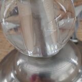 1930s glass lamp and opaline