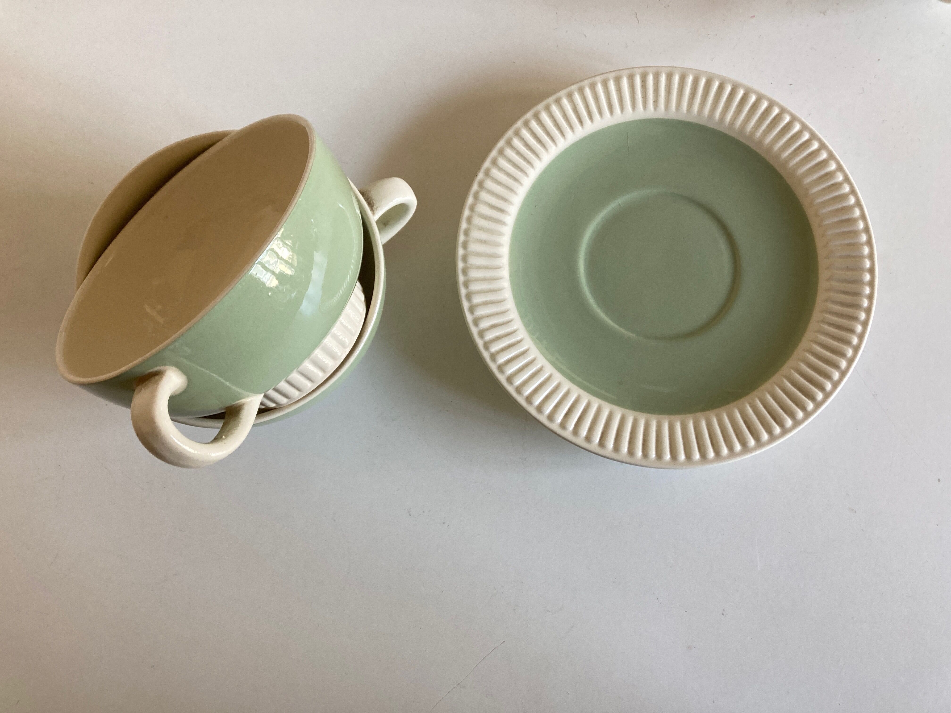 Pair of capri V&B Villeroy 1950 lunch cups