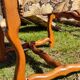 6 Louis XIV chairs in beech