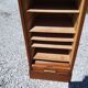 Curtain filing cabinet