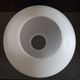 Large translucent white glass globe - Ufo shape - Space Age - 1950s/1960s